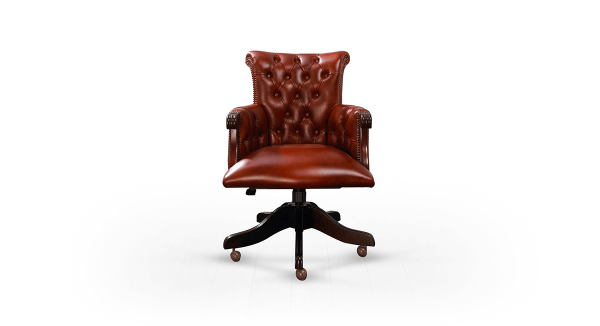 Distinctive Chesterfields Brocket Swivel Chair